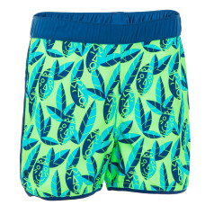 Babies' Swim Shorts - Green Leaves