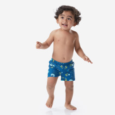 Baby Washable Swimming Nappy Boxer - Blue Printed Baby Washable Swimming Nappy Boxer - Blue Printed
