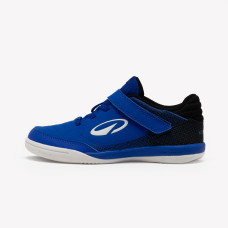 Kids' Laceless Futsal Shoes Eskudo Club Sala Easy - Blue/Black Kids' Laceless Futsal Shoes Eskudo Club Sala Easy - Blue/Black
