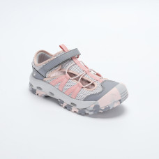 KIDS' MH 500 water hiking shandals - Grey / Pink