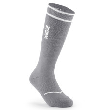 KIDS' SKI AND SNOWBOARD SOCKS 50 - GREY