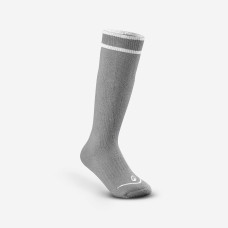 Kids' warm ski socks 100 - Grey
