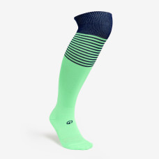 Kids' Football High-Rise Socks Viralto Boreal - Green / Navy