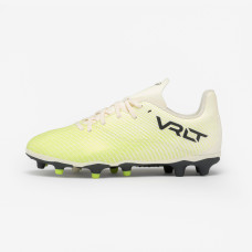 Kids' Lace-Up Football Boots Viralto I FG - White