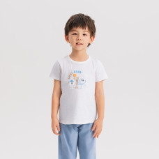 Kids' Unisex Multisports Cotton T-Shirt - Beige