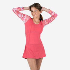 Girls' 1-Piece Swimsuit Audrey Long Sleeves Pink Pantai Girls' 1-Piece Swimsuit Audrey Long Sleeves Pink Pantai