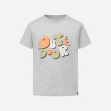 BOYS' T-SHIRT MH100 KIDS - GREY