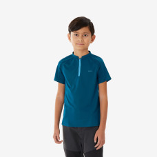 Kids' hiking T-shirt, 7-15 years, MH900 - Blue Kids' hiking T-shirt, 7-15 years, MH900 - Blue