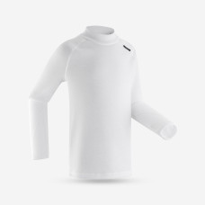 Kids' Ski Base Layer Top - BL100 - White Greige Kids' Ski Base Layer Top - BL100 - White Greige