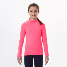 Kids' thermal ski base layer top - BL500 - pink Kids' thermal ski base layer top - BL500 - pink