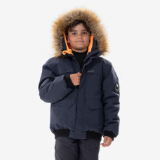 KIDS' WARM AND WATERPROOF HIKING JACKET - SH100 -6.5??C - 7-15 YEARS KIDS' WARM AND WATERPROOF HIKING JACKET - SH100 -6.5??C - 7-15 YEARS