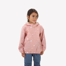 Kids' waterproof hiking jacket, 2-6??years, MH500 Kid - Pink Kids' waterproof hiking jacket, 2-6??years, MH500 Kid - Pink