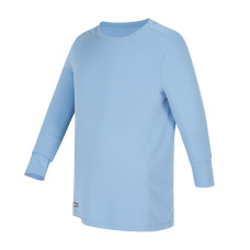 Long-Sleeved Anti-UV T-Shirt AT 300 - Blue Long-Sleeved Anti-UV T-Shirt AT 300 - Blue