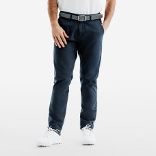 Men's golf cotton chino trousers - MW500 navy blue