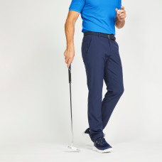 Men's golf trousers WW500 navy blue