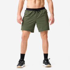 Men's Lightweight 18 cm Mid-Thigh Sports Shorts - Khaki