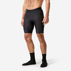 Men's MTB cycling undershorts, 100 black
