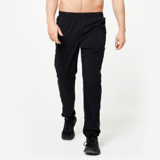 Men's Regular-Fit Breathable Fitness Bottoms Essential - Black