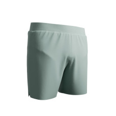 Men's running shorts - KIPRUN Run 500 Comfort - Frozen green