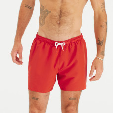 Men's surfing swim shorts 100 - Hendaia MW Red