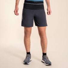 MEN'S TRAIL RUNNING BAGGY SHORTS - DARK GREY
