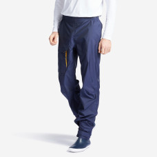 Men's waterproof sailing overtrousers 100 Navy