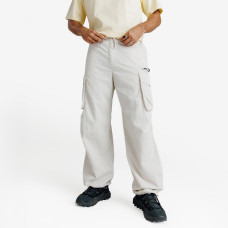 Sportswear oversize cargo pants-pebble beige