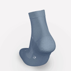 PACK OF 2 PAIRS OF RUN500 FINE CREW RUNNING SOCKS