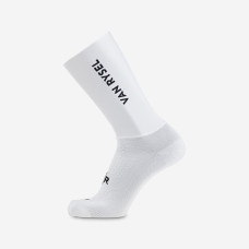 Road cycling socks RCR R - White