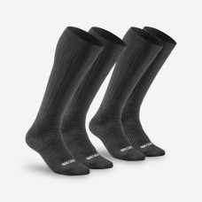 Warm Hiking Socks - SH100 HIGH - 2 Pairs Warm Hiking Socks - SH100 HIGH - 2 Pairs