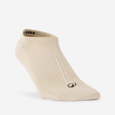 Women's Non-Slip Fitness Socks 500 - Beige Women's Non-Slip Fitness Socks 500 - Beige