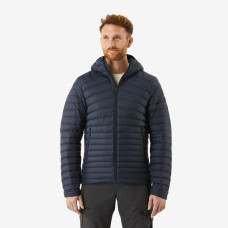 Men's hiking hooded down jacket -5??C MH100 - Blue