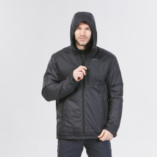 Men's waterproof hiking jacket -10??C, NH500 - Black Men's waterproof hiking jacket -10??C, NH500 - Black