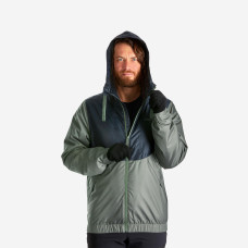 Men's waterproof hiking jacket -5??C, NH100 - Green Men's waterproof hiking jacket -5??C, NH100 - Green