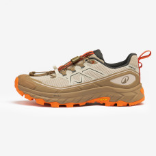 Men's low-rise hiking boots, MH900 Light - Beige/Orange