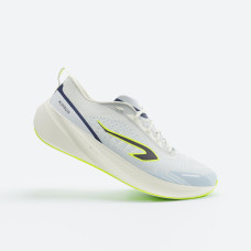 Men's Running Shoes - Kiprun Cushion 500 - White/Yellow