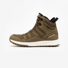 Men's warm, waterproof hiking boots, NH500 Mid - Brown