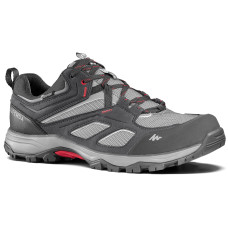 Men's waterproof mountain hiking shoes - MH100 - Grey