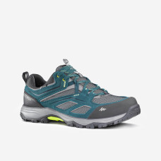 Men's Waterproof Mountain Walking Shoes - MH100 - Blue