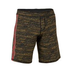 Men's swim shorts - Swimshort 100 Long - Jers Black Red