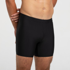 MEN'S SWIMMING LONG BOXERS 100 BLACK