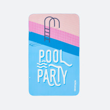 Microfibre towel PRINT SNAPS L -POOL PARTY