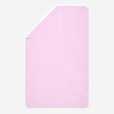 Ribbed microfibre bath towel, size XL 110 x 175 cm purple