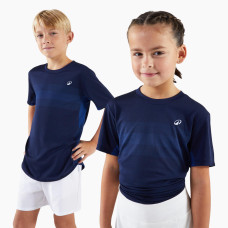 Kids' Tennis T-Shirt Light - Dark Blue Kids' Tennis T-Shirt Light - Dark Blue