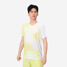 LITE Badminton T-shirt 560 Men White Lime LITE Badminton T-shirt 560 Men White Lime