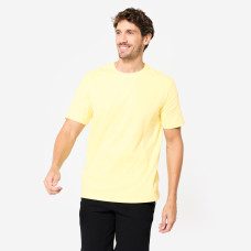 Men's Breathable Fitness T-Shirt - Pastel Yellow Men's Breathable Fitness T-Shirt - Pastel Yellow