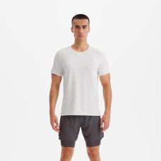 Men's Breathable Quick-dry Anti-UV Running T-shirt - White Men's Breathable Quick-dry Anti-UV Running T-shirt - White