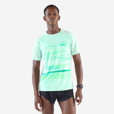 Men's breathable running T-shirt KIPRUN - Green Men's breathable running T-shirt KIPRUN - Green