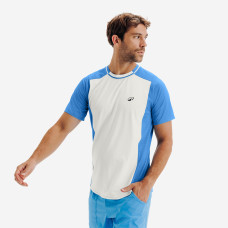 Men's Breathable Tennis T-Shirt Dry - Blue/White Men's Breathable Tennis T-Shirt Dry - Blue/White
