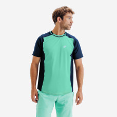 Men's Breathable Tennis T-shirt Dry - Green/Blue Men's Breathable Tennis T-shirt Dry - Green/Blue